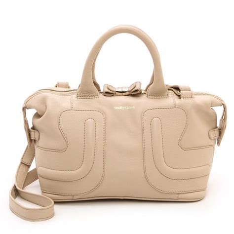 see by chloe kay medium handbag with shoulder strap cashmere